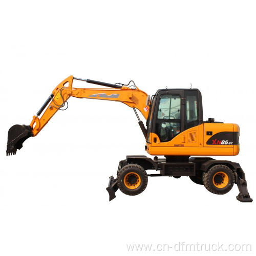 8 tons wheel excavator with 0.3CBM bucket